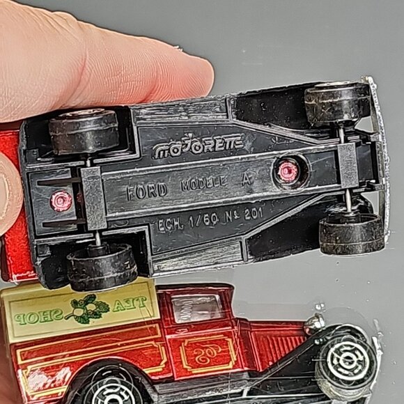Majorette Vintage Diecast Trucks Set Of 2 Ford Model A 1/60 #201 - Picture 8 of 8